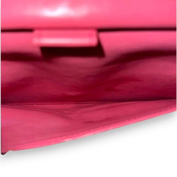 Louis Vuitton Vernis Leather Portefeuille Long Wallet "Rose Pop Pink" with COA - Picture 9 of 15